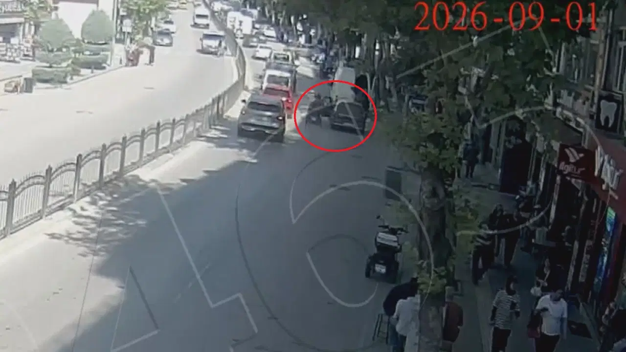 Amasya’da Elektrikli Bisiklet Sürücüsüne Kapı Çarpması Sonucu Yüz Yaralanması